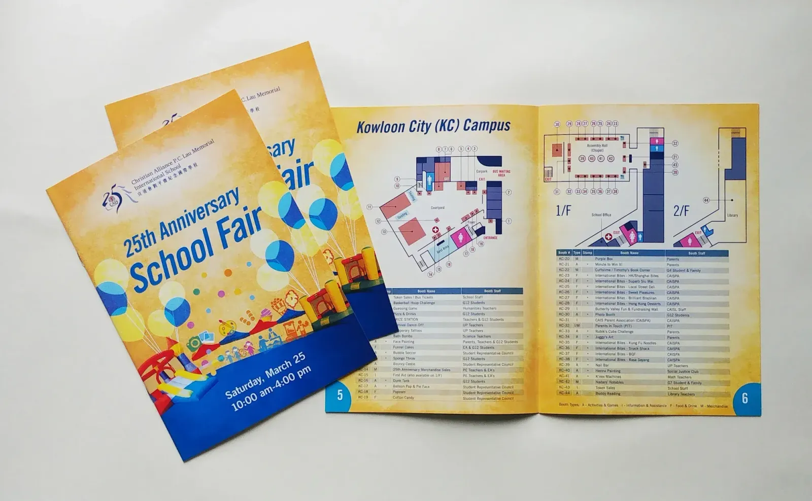 Carnival pamphlet